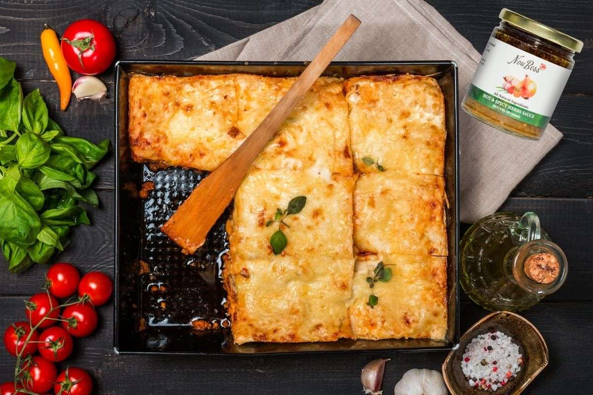 Elevate Your Lasagna: A Spicy Kick with Noubess Hot &