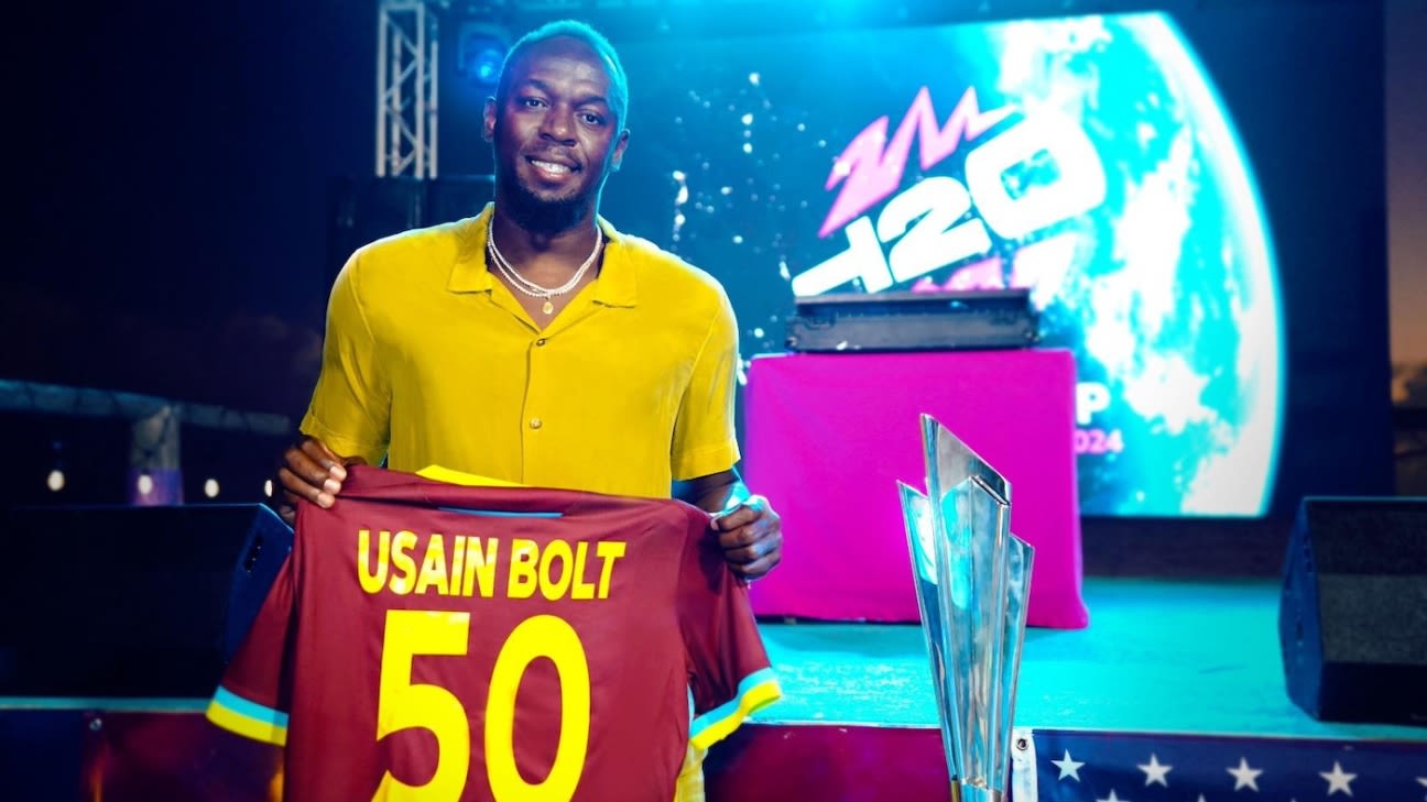 Olympic legend Usain Bolt unveiled as T20 World Cup 2024