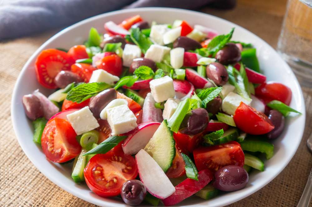 Easy Greek Salad