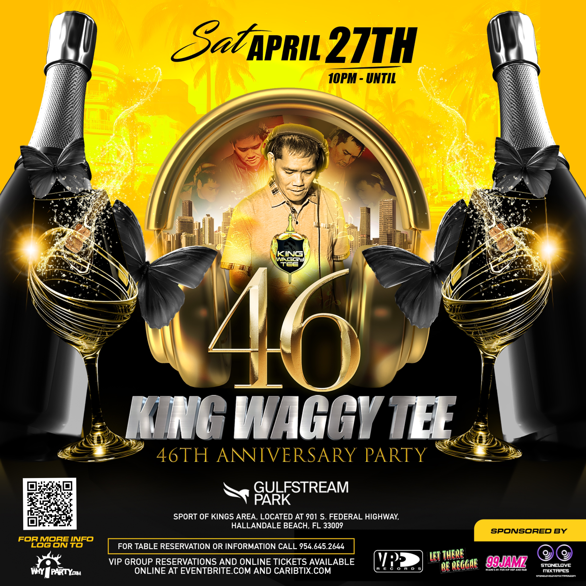 King Waggy Tee’s 46th Anniversary
