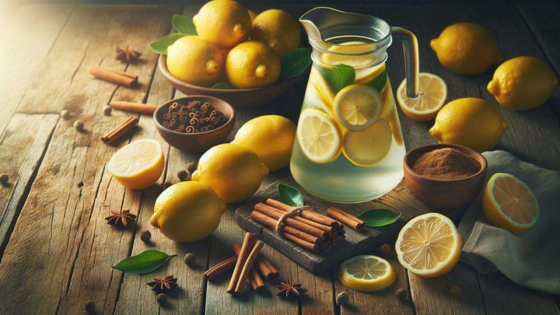 Sip Your Way to Sunshine with Cinnamon Lemon Water