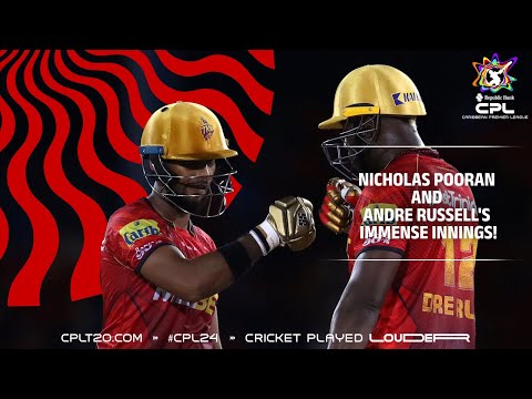Nicholas Pooran and Andre Russell SMASH a Massive Score! | CPL Memories