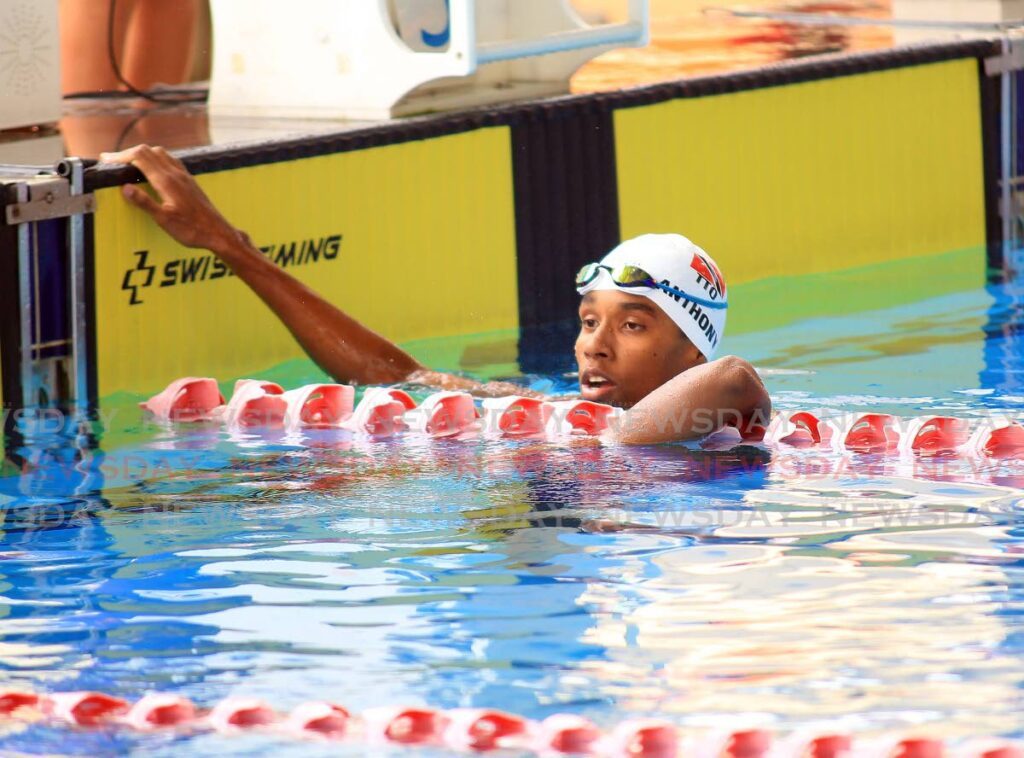 Marlins swimmer Taylor Marchan sets two records in 100-metre backstroke