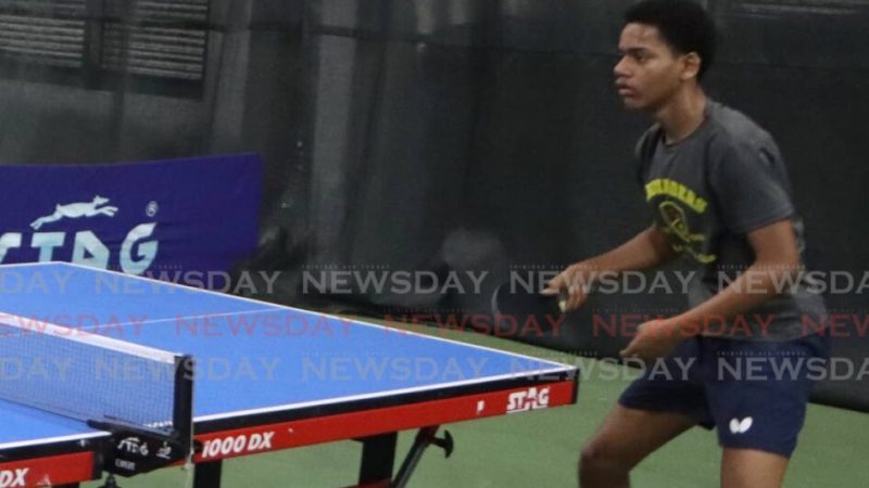 Trinidad and Tobago boys finish sixth in Caribbean ping pong