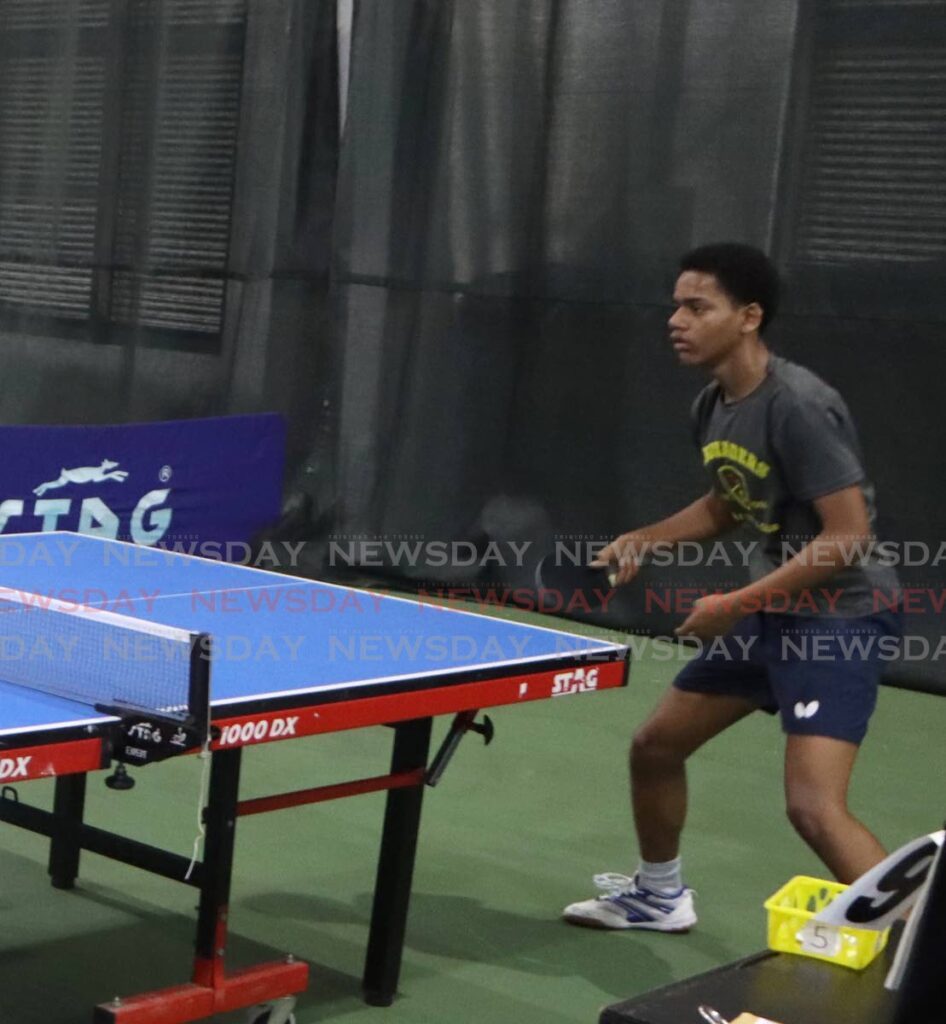 Trinidad and Tobago boys finish sixth in Caribbean ping pong