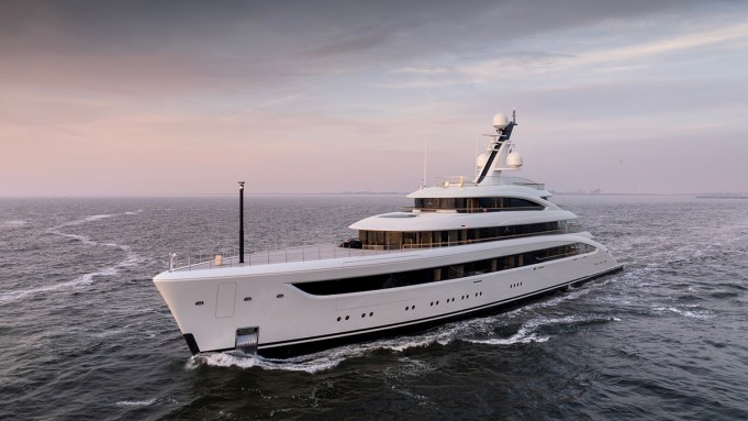This New 248-Foot Superyacht Has Its Own Sports Court on