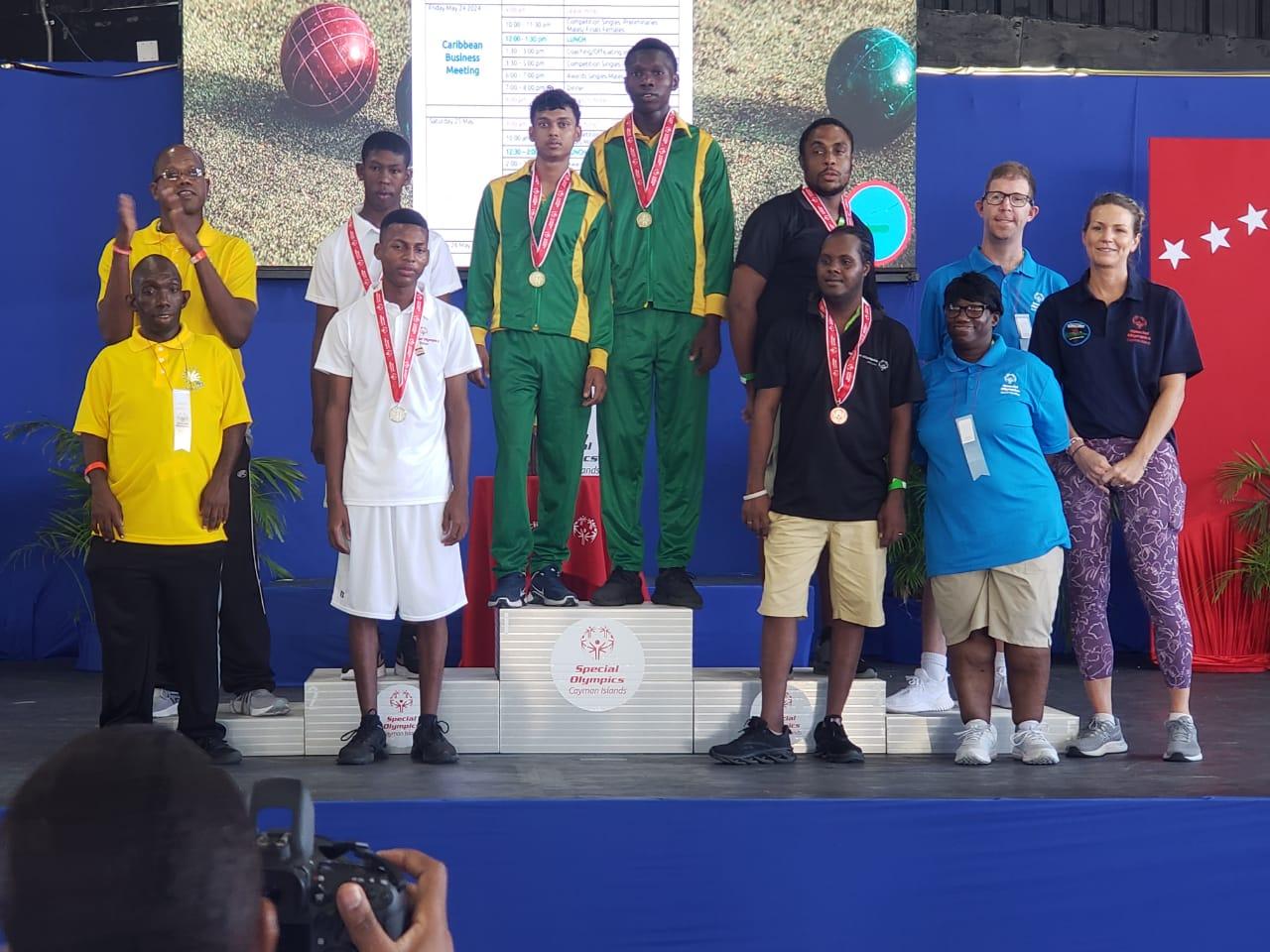 Knights and Samsundar successful at Special Olympics Bocce