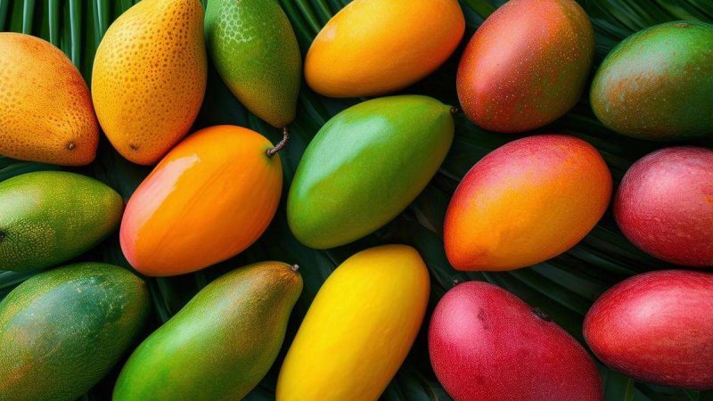 A Rainbow of Flavor: Exploring the Delights of Caribbean Mangoes