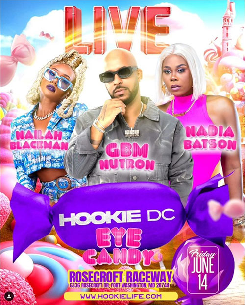 Nadia, Nailah, Nutron and Preedy will Touch Down in DC