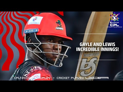Chris Gayle and Evin Lewis’s AMAZING Batting Innings! | CPL Memories