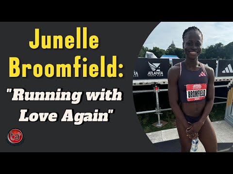 Junelle Bromfield Overcomes Loss, Runs with Love