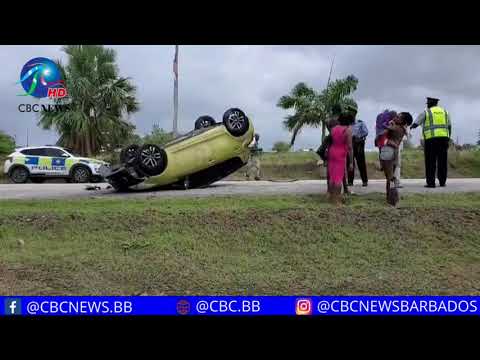 Collision causing traffic diversions