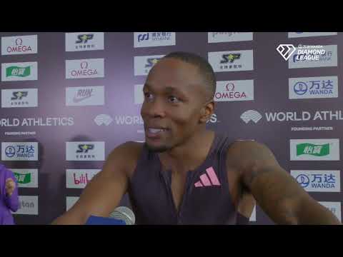 Akani Simbine ‘sticks to plan’ to beat Christian Coleman at Shanghai/Suzhou Diamond League