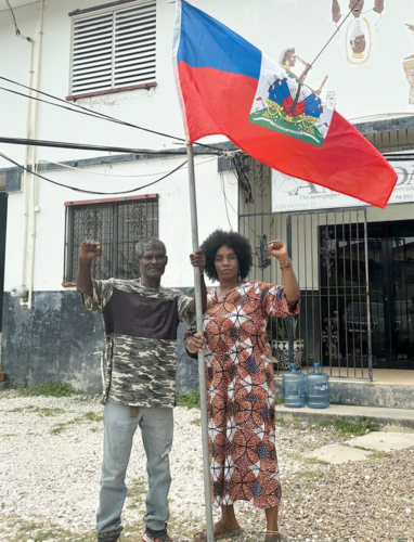 UEF commemorates Haitian Flag Day in Belize