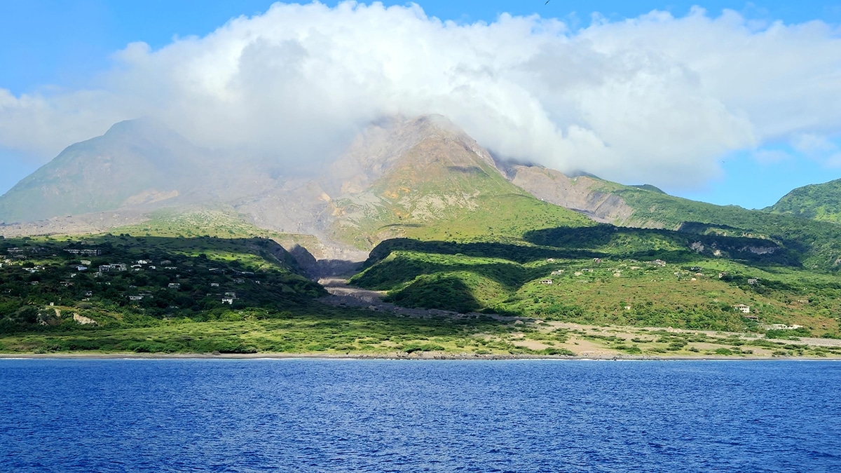 Caribbean Photo of the Week: Montserrat, From the Water