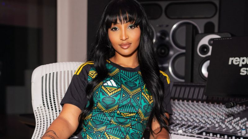Shenseea Debuts Reggae Boyz’ 2024 Copa America Away Kit
