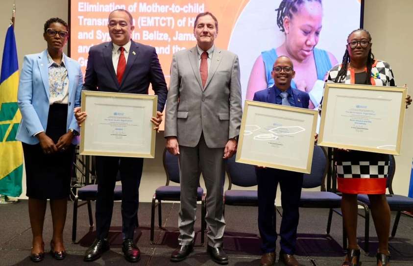 Three More Caribbean Nations Newly Certified Free Of Mother-To-Baby Syphilis-Join St. Kitts and Nevis.
