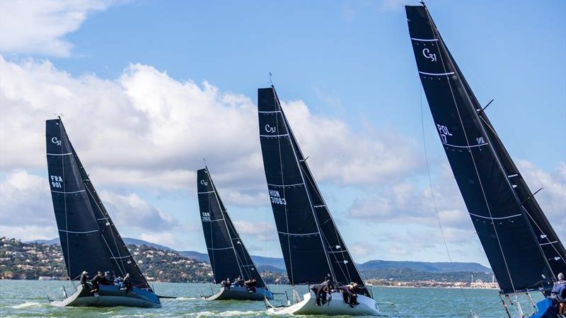 Eight Cape 31’s from 8 nations at Porquerolles Regatta for