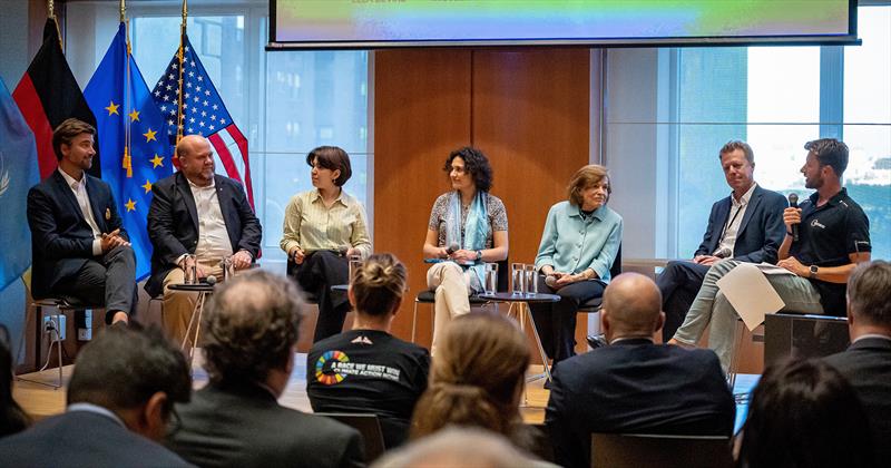 Team Malizia calls to action for ocean protection in high-level