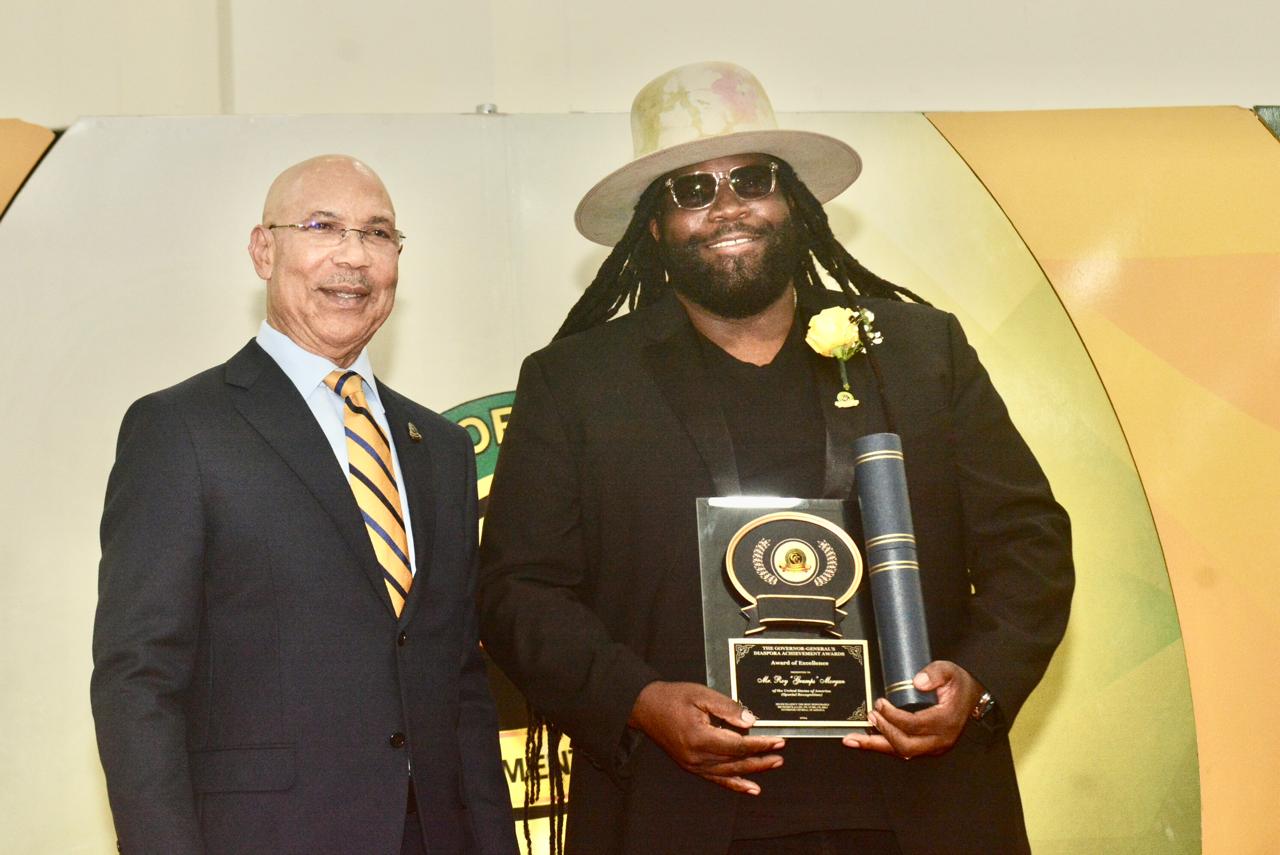 Gramps Morgan Receives Governor General’s Diaspora Award For Excellence