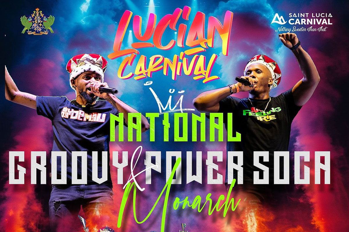 Saint Lucia National Groovy & Power Soca Monarch Finalist