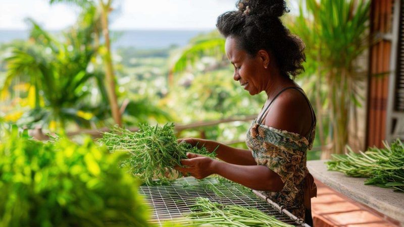 Sun Drying Herbs Guide