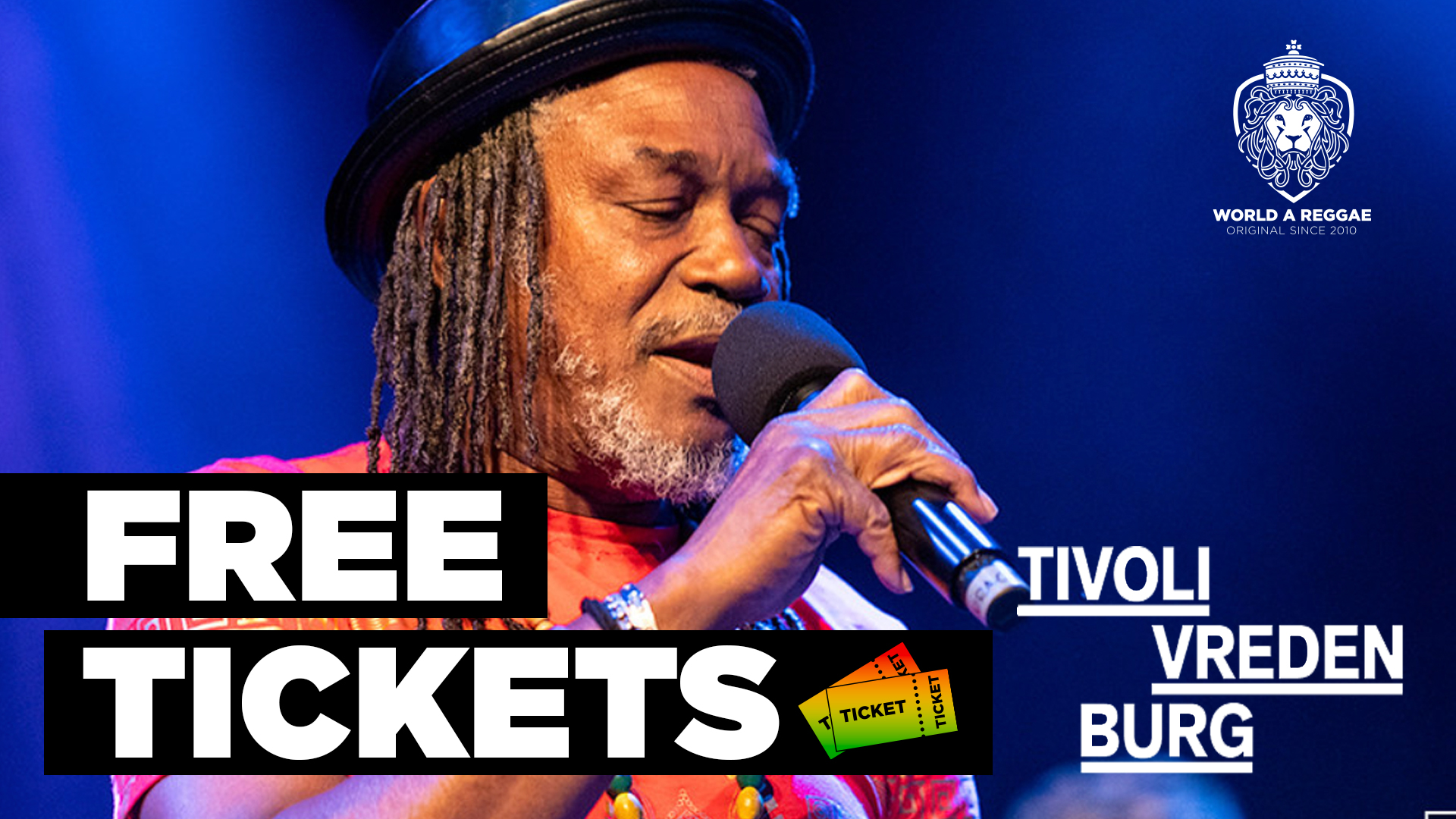 Win 2x 2 Free Tickets to Horace Andy at Tivoli