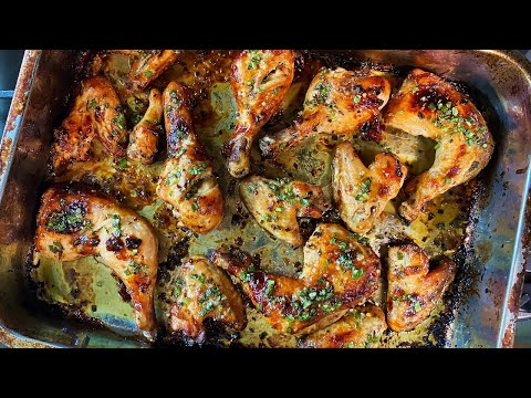 Chadon Beni Honey Lime Roasted Chicken | CaribbeanPot.com