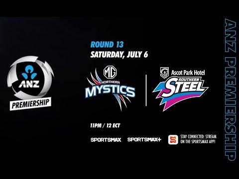 Watch the ANZ Premiership RND 13 | Sat. July. 6 | 11PM/ 12AM ECT | on SportsMax and SportsMax App!