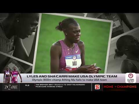 Lyles and Sha’Carri make USA Olympic team | SportsMax Zone