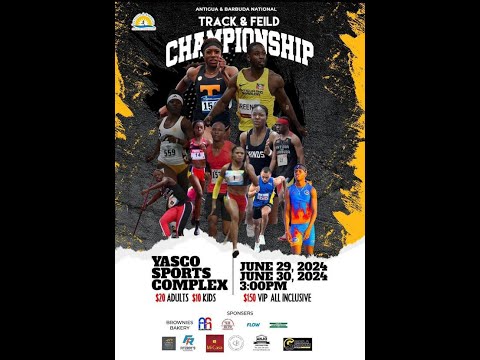 Watch the Antigua & Barbuda National Track & Field Championship Live Stream