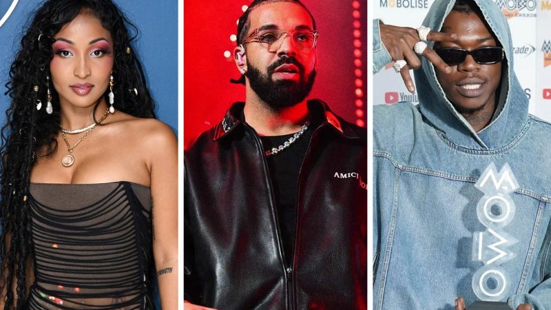 Drake’s Unreleased Collabs With Dancehall Stars Shenseea, Skillibeng Leak Online: