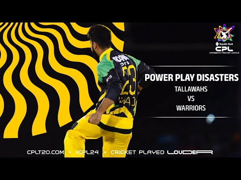 Powerplay disasters Guyana Amazon Warriors 13/2
