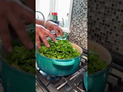 Callaloo #vegan #soup #spinach | CaribbeanPot.com