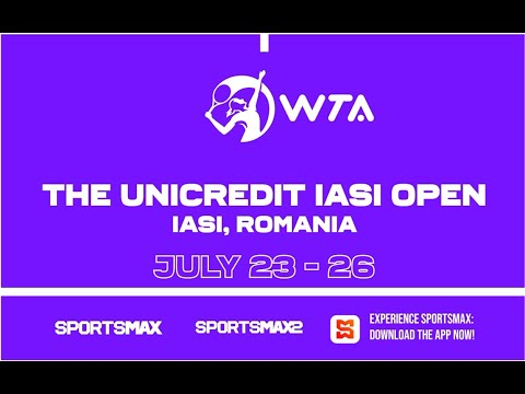 Watch WTA | The Unicredit Iasi Open | July 23 – 26 | on SportsMax, SportsMax2 and the App!