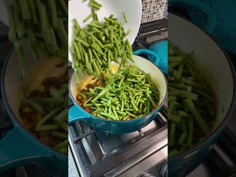 Curry Bodi With Potato #vegan #vegetarian | CaribbeanPot.com
