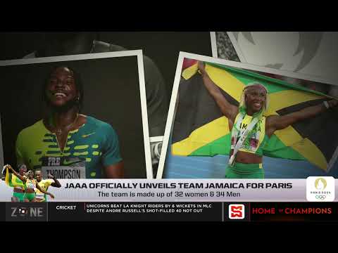 JAAA officially unveils team Jamaica for Paris | SportsMax Zone