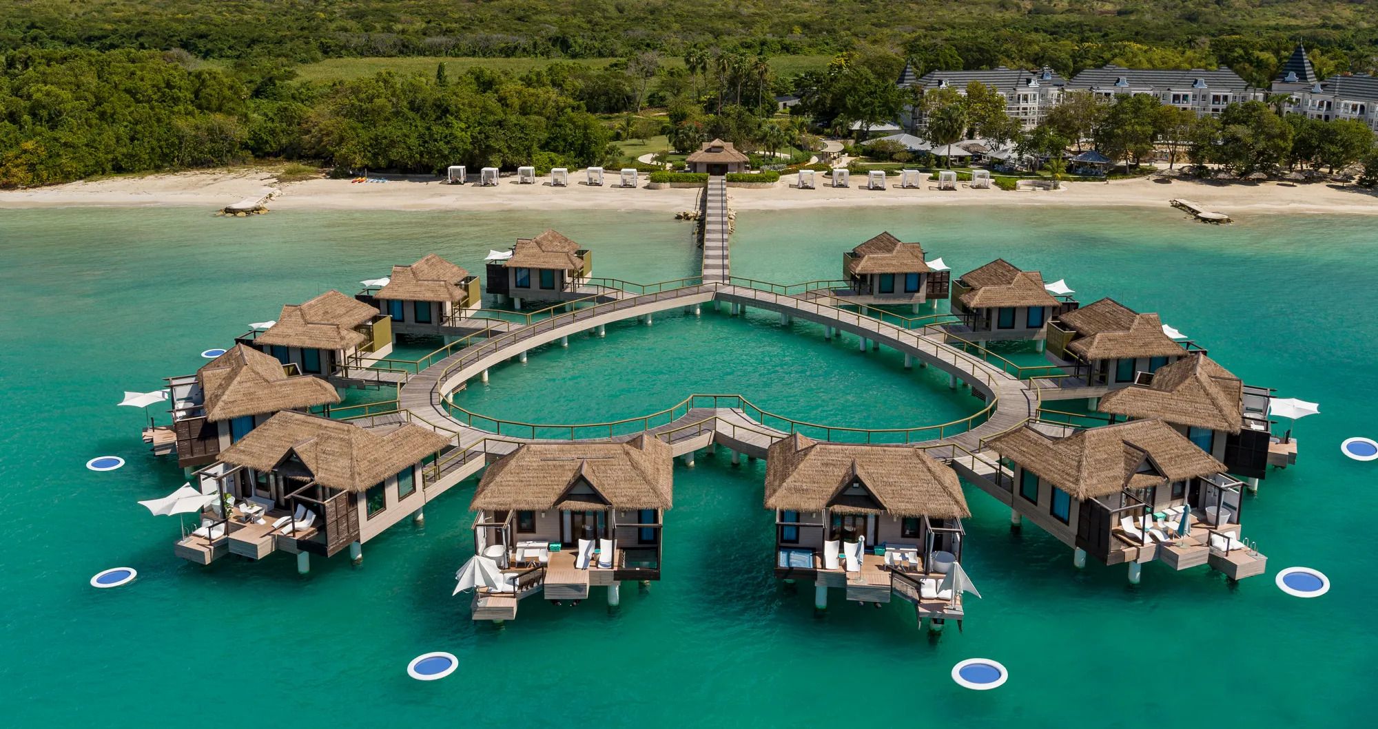 Luxurious Overwater Bungalows Near The U