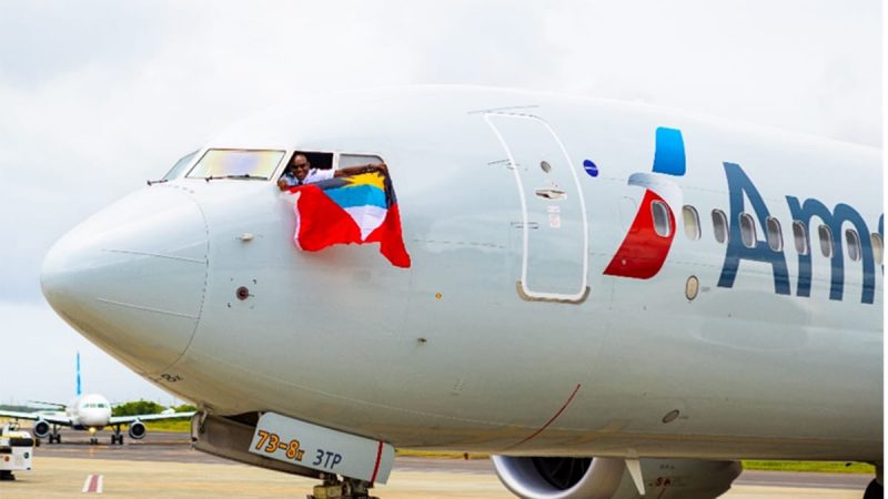 An American Airlines Pilot “Returns Home” to Antigua and Barbuda