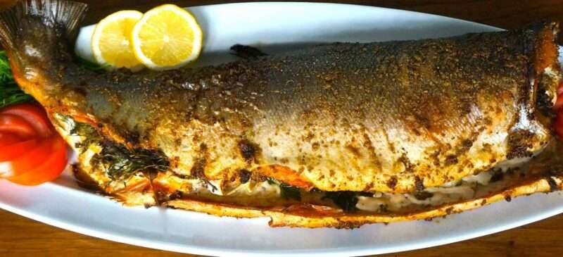 Simple And Delicious Herbed Roasted Salmon