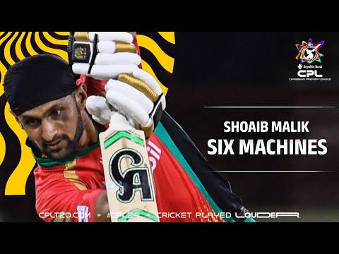 Shoaib Malik  – Six machines