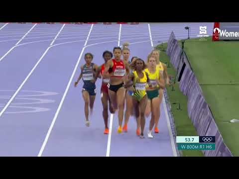 Paris 2024 | Jamaica’s Natoya Goule-Topping 1st in Women’s 800m heat  | SportsMax