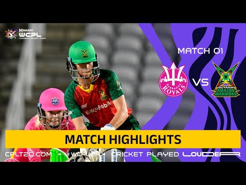 Highlights | Barbados Royals Women vs. Guyana Amazon Warriors Women – WCPL24