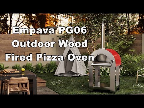 Empava PG06 Outdoor Wood Fired Pizza Oven | CaribbeanPot.com