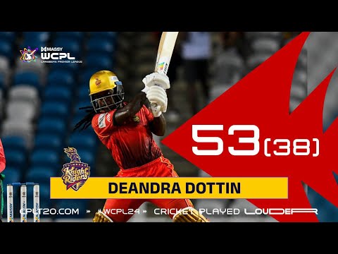 Deandre Dottin FIRES Fifty! | CPL 2024