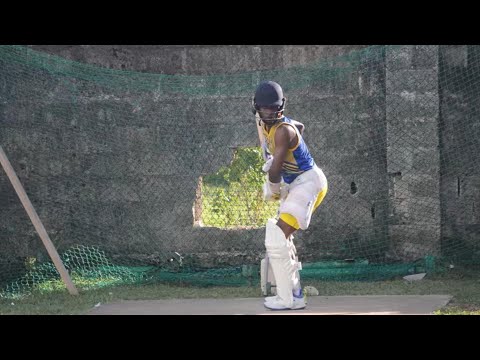 Teen following his cricketing dream