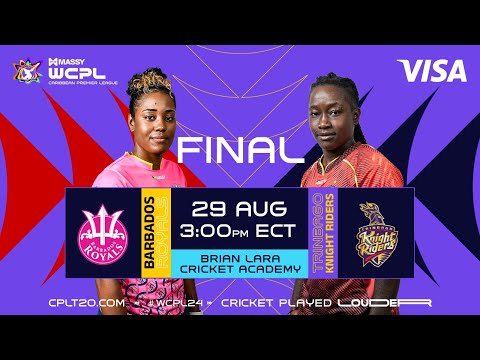 LIVE | Final | Barbados Royals vs Trinbago Knight Riders | WCPL 2024