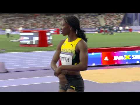 Paris 2024 | Jamaica’s Triple Jump Ackelia Smith | Attempt 1 | SportsMax