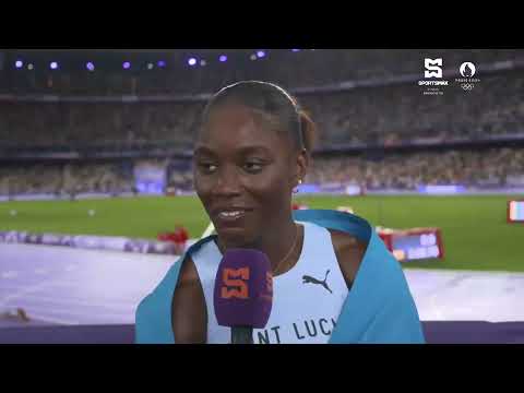Paris 2024 | St. Lucia’s Julien Alfred makes history winning gold in Women’s 100m final | SportsMax