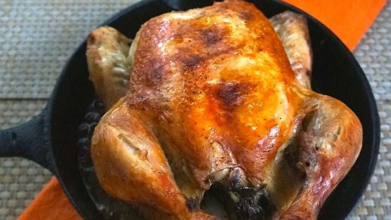 Basic Whole Roasted Chicken